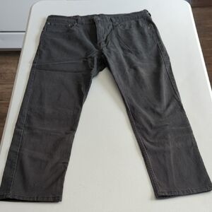Levi's 502 Men's Grey/Back Jeans Amazing Condition And Soft!!!